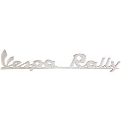 Insignia trasera Piaggio Vespa Rally 121012