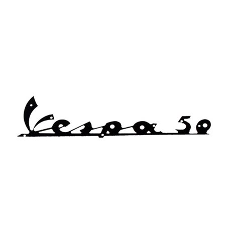 Insignia de escudo frontal Piaggio Vespa 50cc 090494