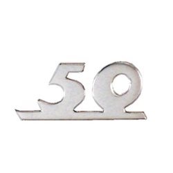 Insignia de escudo frontal Piaggio Vespa 50cc 610288M