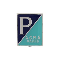 Placa Scudetto Piaggio Genova Vespa ACMA 125-150(54-56)