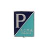 Placa Scudetto Piaggio Genova Vespa ACMA 125-150(54-56)