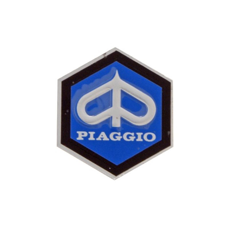 Emblema Hexagonal escudo frontal Piaggio 152290 Emblema Hexagonal escudo frontal Piaggio 152290
