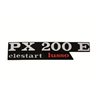 Placa lateral Piaggio Vespa Px 200e Elestart lusso 199366
