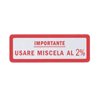 Adhesivos Importante Usar Mezcla 2% 610054M00R