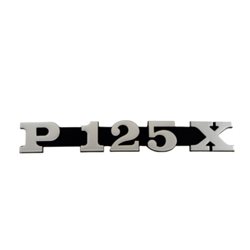 Insignia del panel lateral Piaggio Vespa P125X 181327