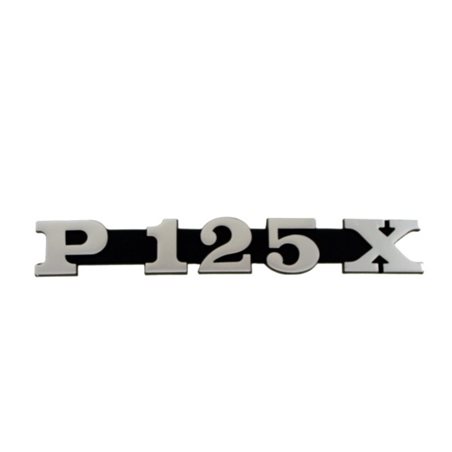 Insignia del panel lateral Piaggio Vespa P125X 181327