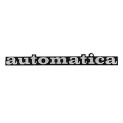 Insignia Piaggio Automatica