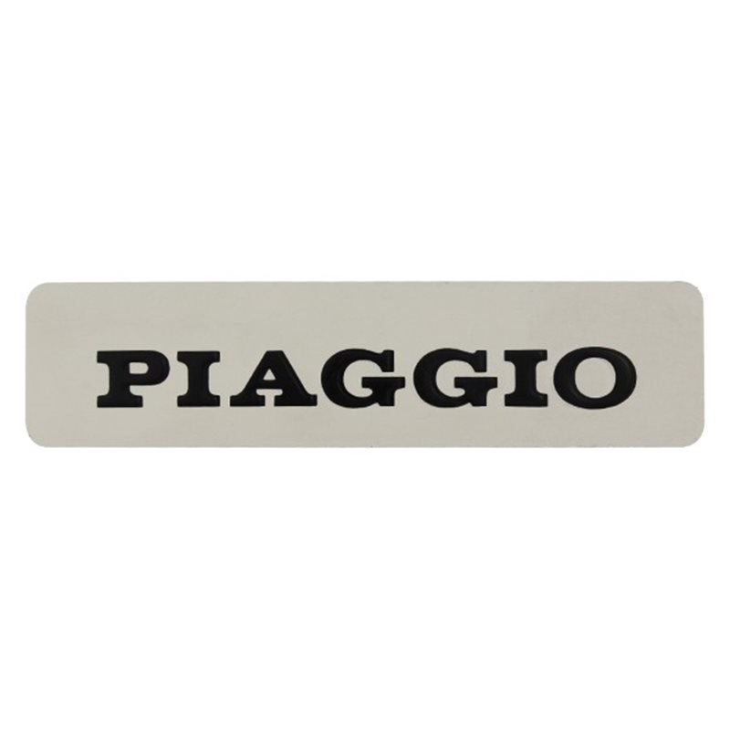 Insignia Piaggio aluminio