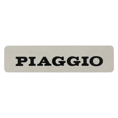 Insignia Piaggio aluminio