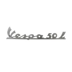 Placa de identificación trasera Vespa 50cc L