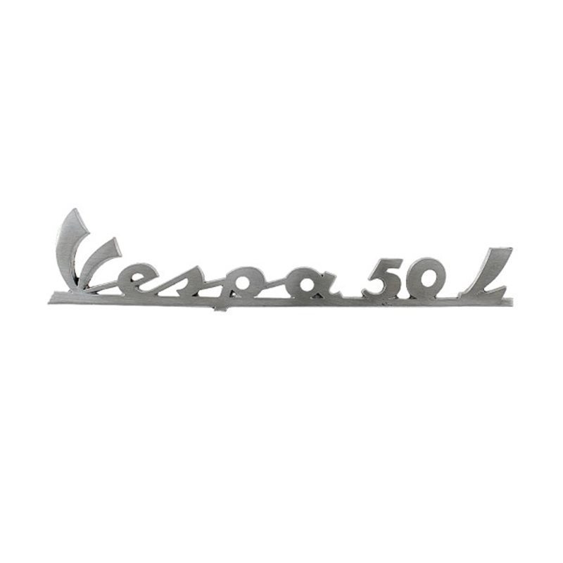 Placa de identificación trasera Vespa 50cc L