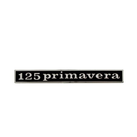 Insignia trasera Piaggio Vespa 125cc Primavera 145340