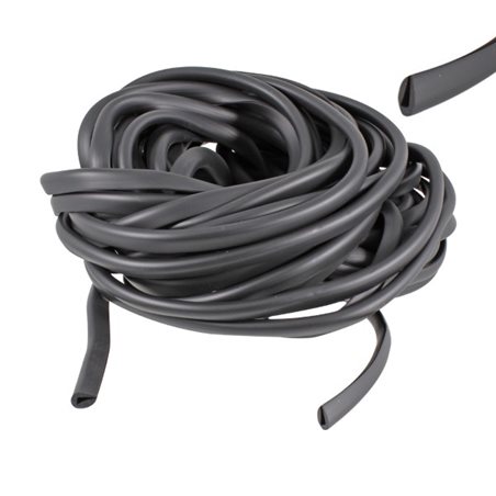 Tira de caucho negro parabrisas Meters
