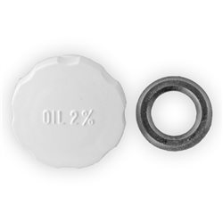 Tapón de depósito de combustible blanco Piaggio Ciao-SC-Bravo-50ccm 2T AC 270586