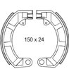 Pastillas de freno traseras Piaggio Vespa 50cc/Et3/Primavera 125cc 2100492