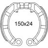 Pastillas de freno traseras Piaggio Vespa Px 125-150-200cc 1998&gt 414450