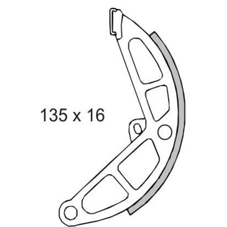 Pastillas de freno traseras Piaggio Ciao/Bravo/Si 50cc 4145574