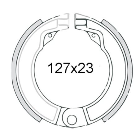Pastillas de freno traseras Piaggio Vespa 125-150cc 1951/1962 078170