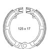 Zapatas de freno delantero Piaggio Vespa 50cc/Et3/Primavera 125cc 266506