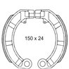 Zapatas de freno Piaggio Vespa Px 125-150cc 414450