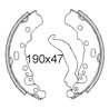 Set Zapatas de freno Piaggio Ape Tm 703