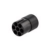 Conector macho de 6 polos para cableado de sistema eléctrico PK 216124