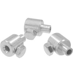 Abrazaderas de cable de embrague con tornillo 1,9mm
