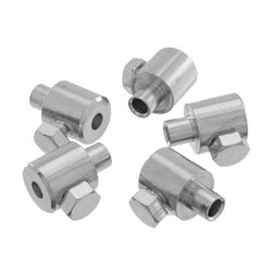 Abrazaderas de cable de embrague con tornillo de 3 mm