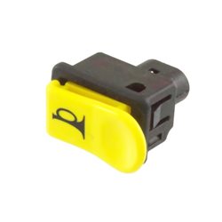 Botón de bocina Piaggio 290679 - Amarillo