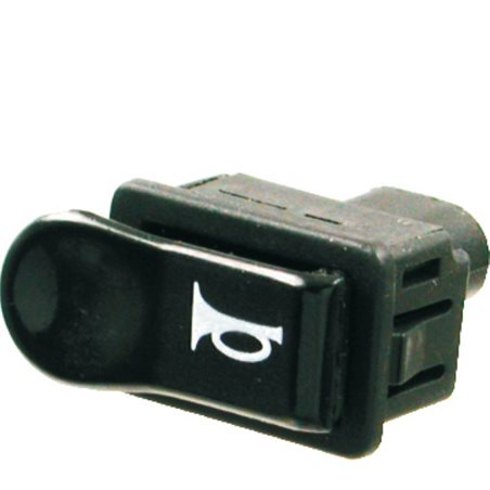 Botón de bocina Piaggio 292364 - Negro