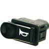 Botón de bocina Piaggio 292364 - Negro