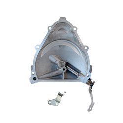 Tapa Embrague Palanca Larga Vespa 50-90-125- Prim.-ET3 165944-079083    - Completo con placa soporte de cable debajo del motor.