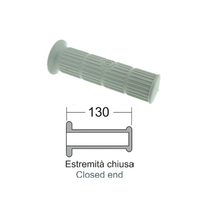 Par de manetas gris Piaggio Vespa Px 125-150cc Par de manetas gris Piaggio Vespa Px 125-150cc