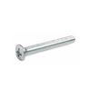 Tornillo de caja de alambre M5x40 mm, Tornillo de cruz, de cabeza cilíndrica abombada