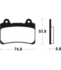 YAMAHA FZR 400 (90-16) DELANTERAS BREMBO