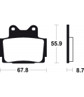 YAMAHA SRX 250 (87-16) DELANTERAS BREMBO