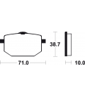 YAMAHA XT TENERE 600 (87-89) DELANTERAS BREMBO