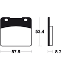 SUZUKI GSX GT 650 (86-16) BREMBO TRASERAS