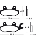 TRIUMPH TIGER SE 1050 (09-16) BREMBO TRASERAS