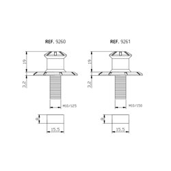 KAWASAKI ER-6N 05' - 16' DIÁBOLO PRO M10/125