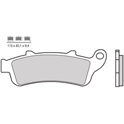 HONDA PANTHEON FES 150 (03-16) DELANTERAS BREMBO SCOOTER