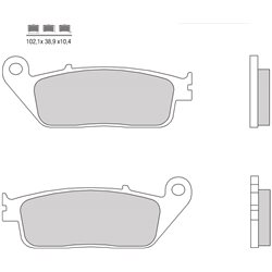 HONDA SH ABS 150 (14-16) DELANTERAS BREMBO SCOOTER