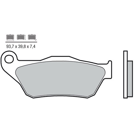 MBK SKYCRUISER 125 (06-16) DELANTERAS BREMBO SCOOTER