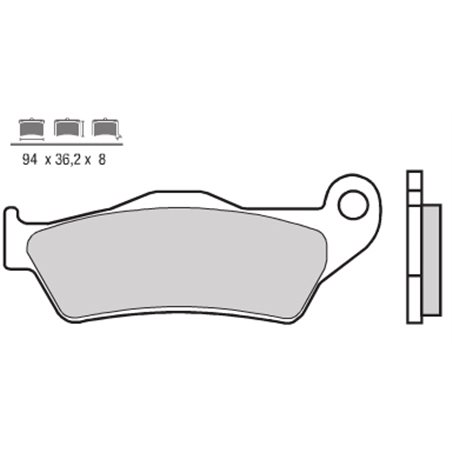 MBK SKYLINER 180 (04-16) DELANTERAS BREMBO SCOOTER