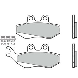 RIEJU RS1 CASTROL 50 (01-16) DELANTERAS BREMBO SCOOTER