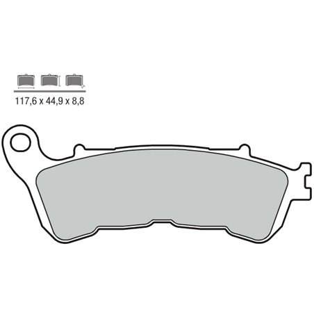 SUZUKI SIXTEEN 125 (08-16) DELANTERAS BREMBO SCOOTER