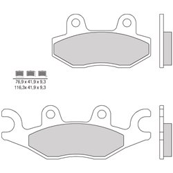 TGB X-MOTION 250 (08-16) DELANTERAS BREMBO SCOOTER