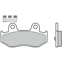 KAWASAKI SC EPSILON 250 (02-16) TRASERAS BREMBO SCOOTER
