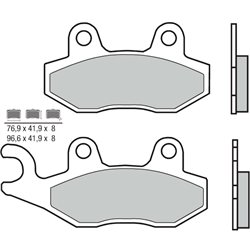 PEUGEOT SATELIS SPORT 125 (11-16) TRASERAS BREMBO SCOOTER