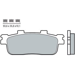 SYM CITY MAX 300 (06-16) TRASERAS BREMBO SCOOTER